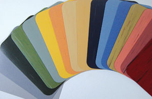 KERA-BOARD® Elastic ist in zahlreichen Designs und Oberflächen lieferbar!